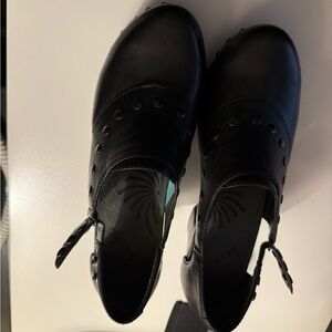 Dansko clogs with studs black